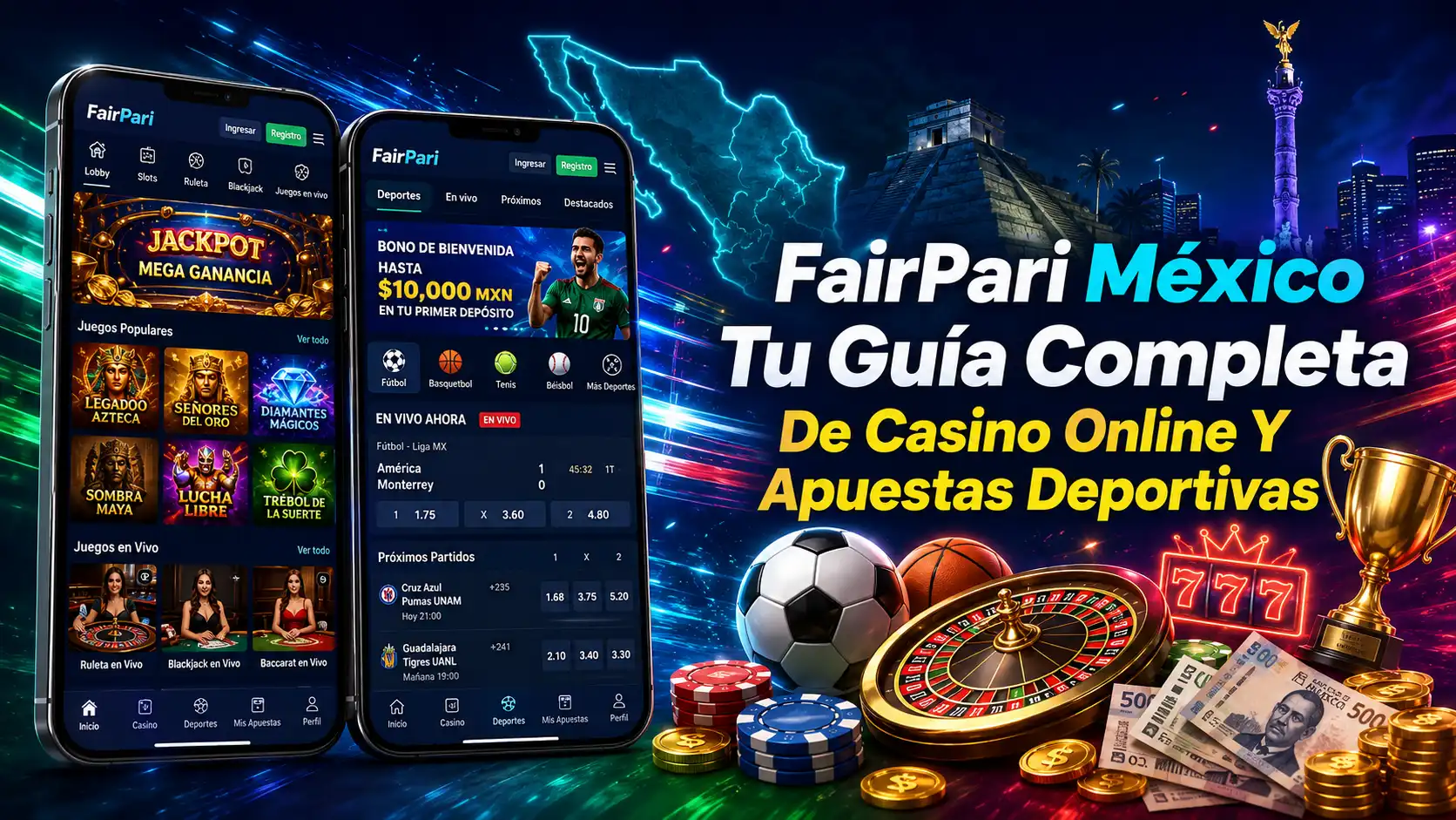 FairPari México Tu Guía Completa De Casino Online Y Apuestas Deportivas