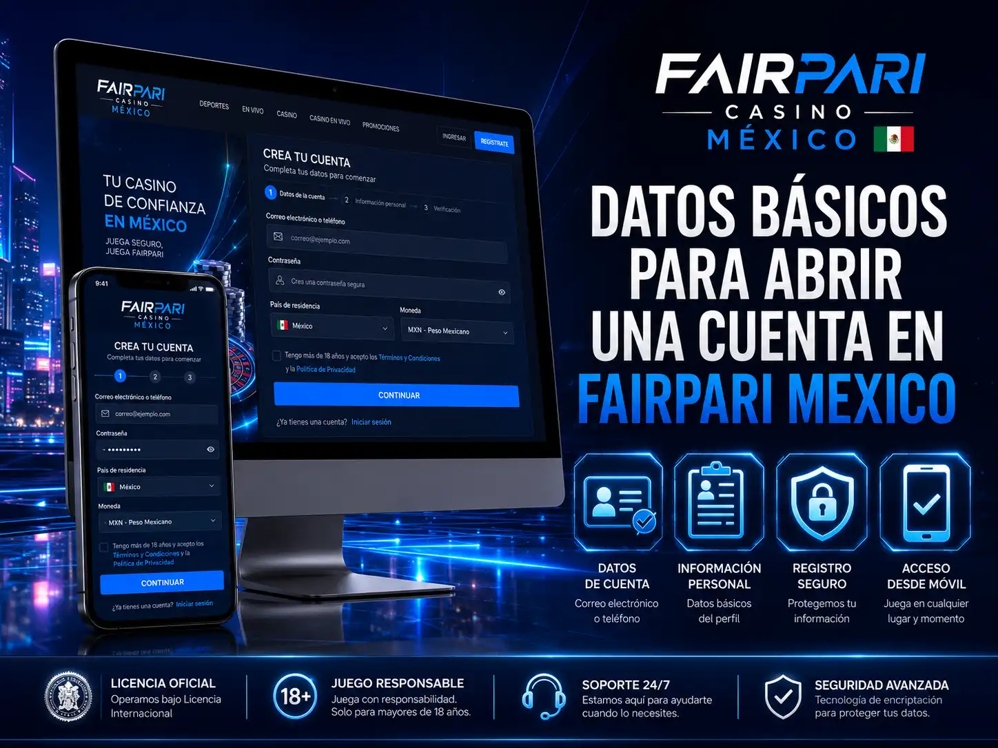 Datos Básicos Para Abrir Una Cuenta En Fairpari Mexico