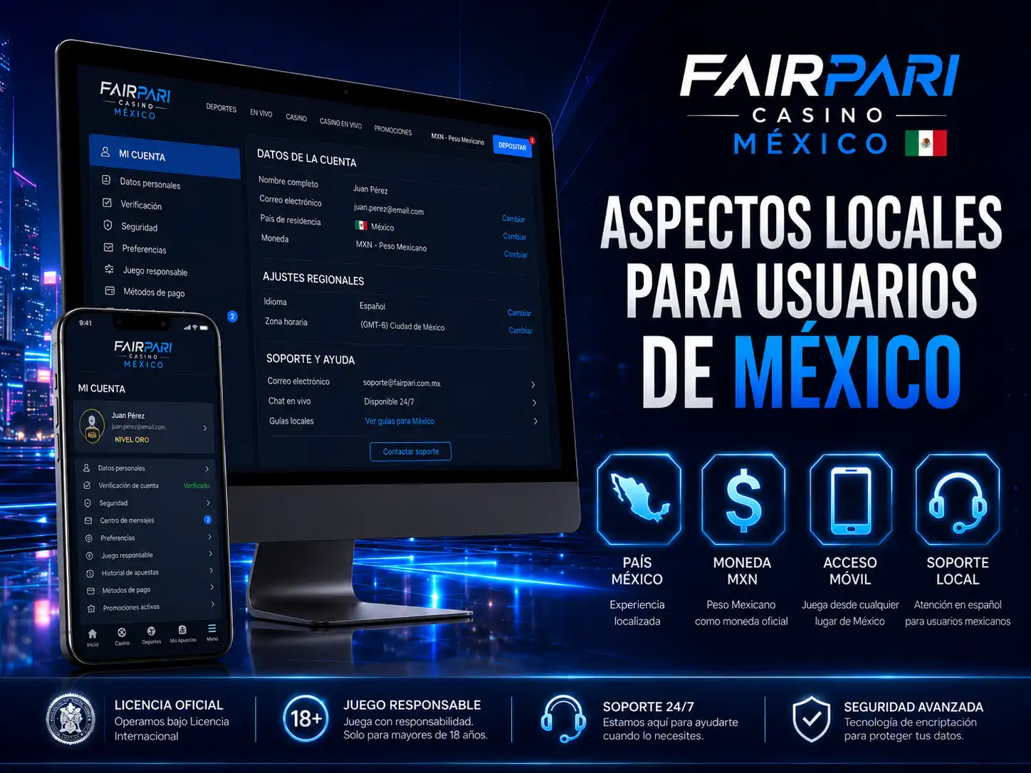 Aspectos Locales Para Usuarios De México