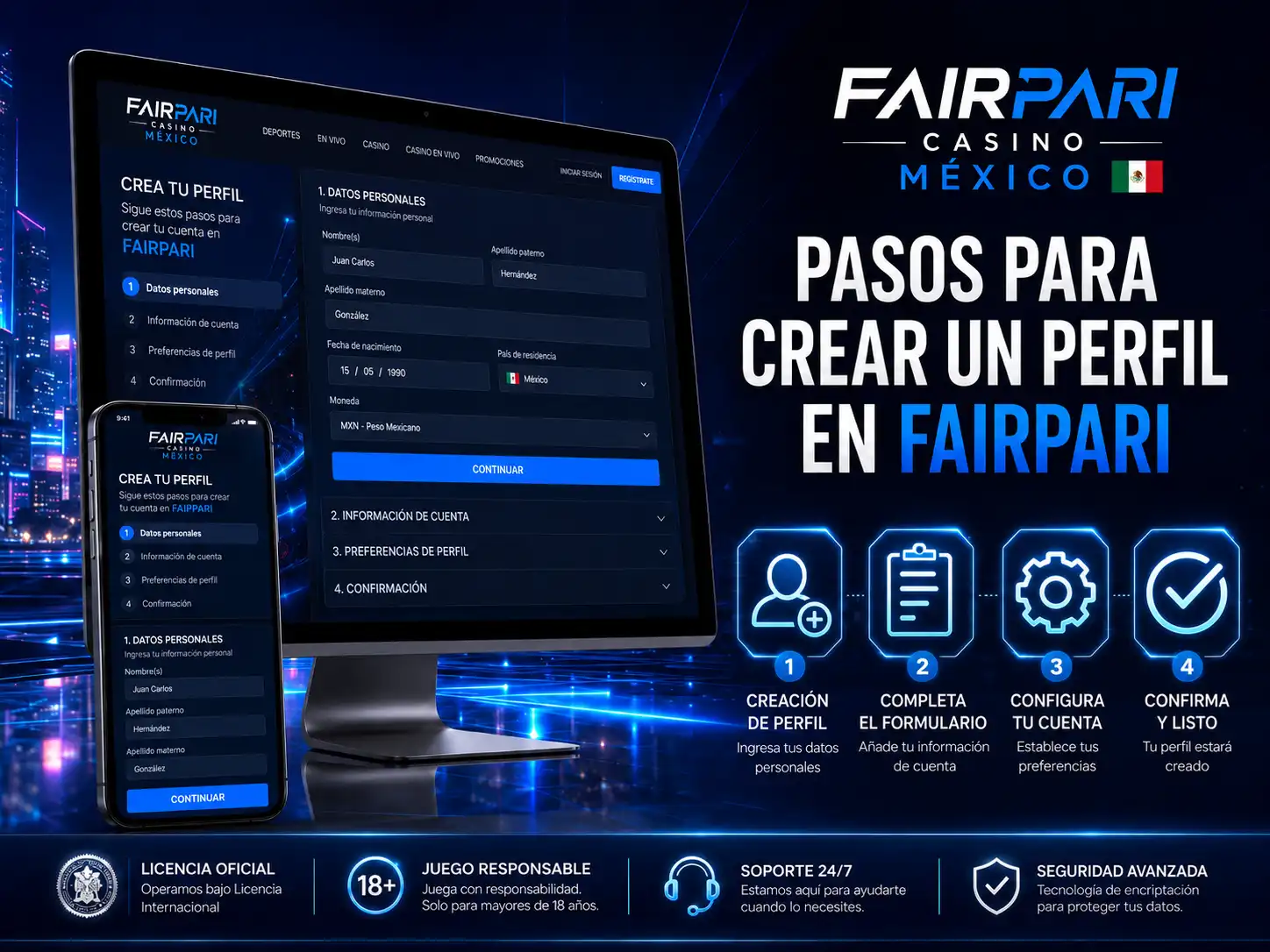 Pasos Para Crear Un Perfil En Fairpari