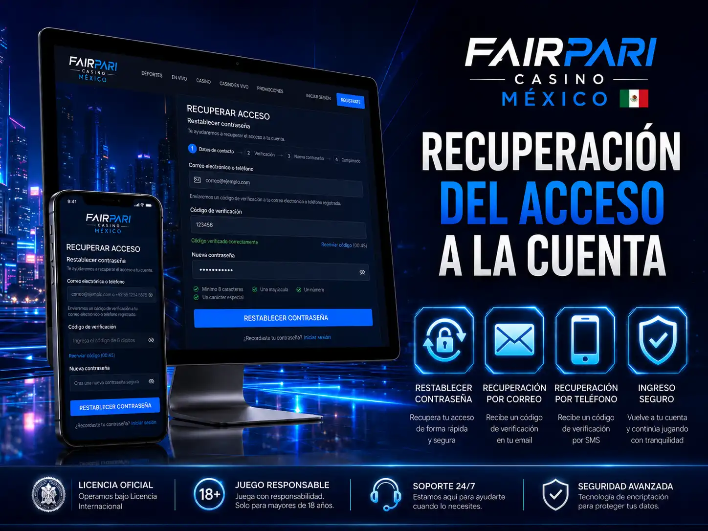 Recuperación Del Acceso A La Cuenta
